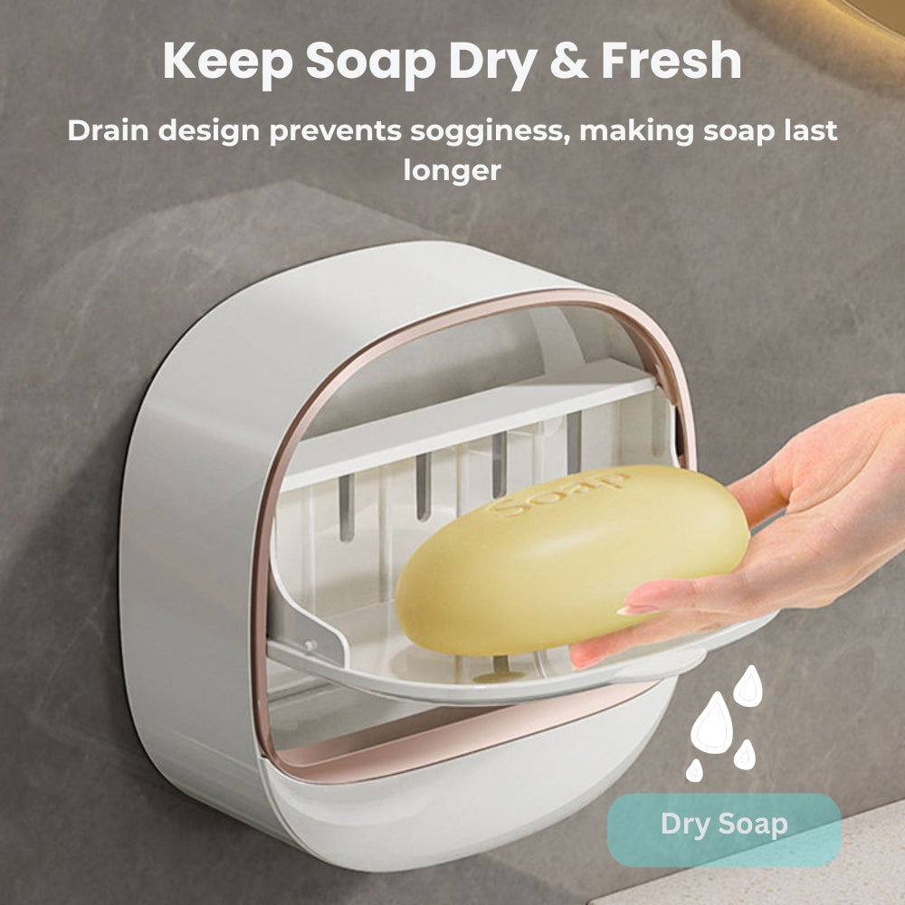 SoaDry™ – Luxury Wall-Mounted Soap Holder