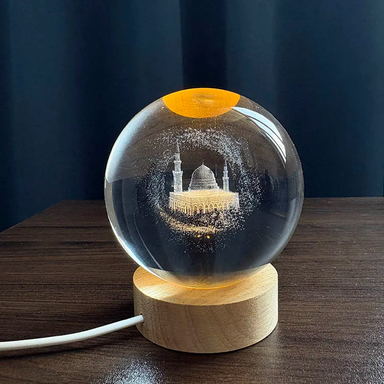 SacredLight™ Allah Crystal Lamp