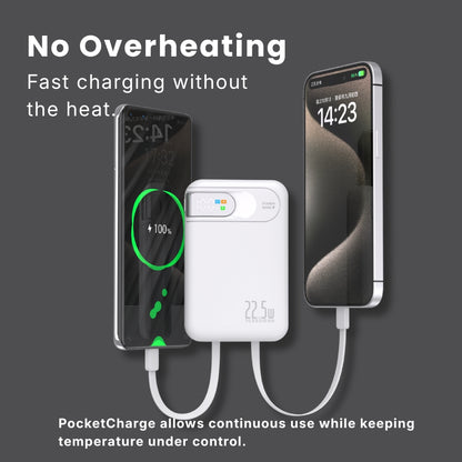PocketCharge 10K/20K – 22.5W Power Bank