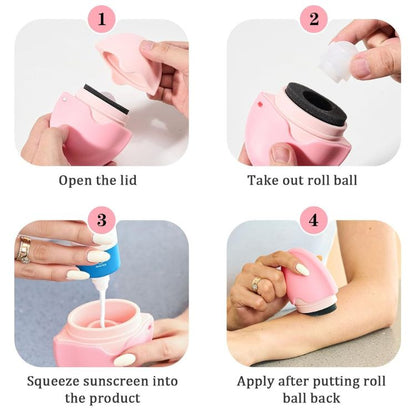 Silicon Sunscreen Applicator