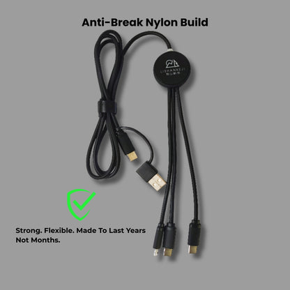 GlowCharge 5-in-1 LED Cable