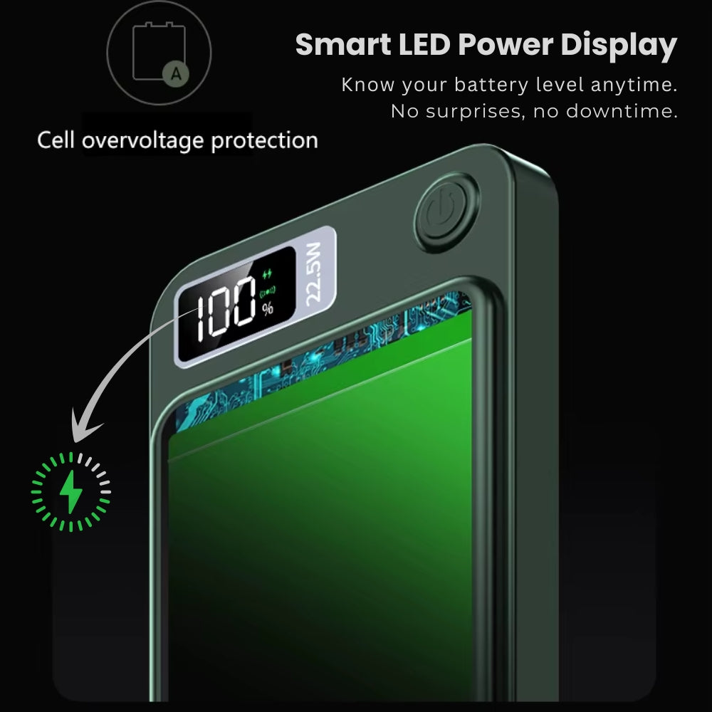 SnapVolt™ Mini | 22.5W Magnetic Power Bank