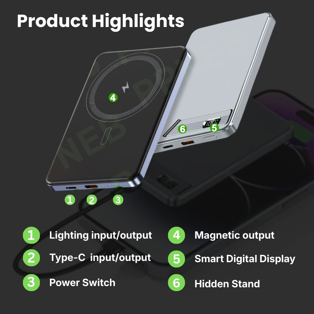 MagSnap Pro | Magnetic Power Bank