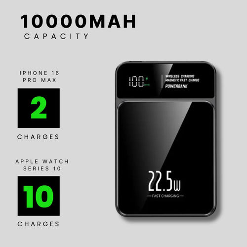 EverWatt 20W Wireless Power Bank - 10,000mAh