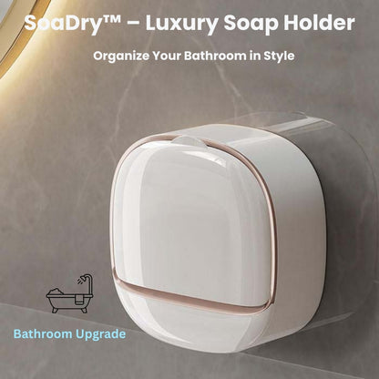 SoaDry™ – Luxury Wall-Mounted Soap Holder